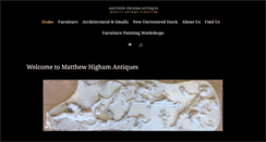 Desktop Screenshot of matthewhighamantiques.co.uk
